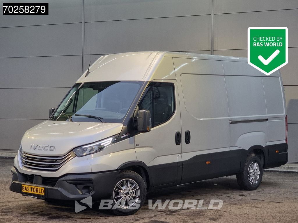 Iveco Daily 35S21 3.0L Automaat 2x Schuifdeur 210PK L2H2 2025-Model 3,5t Trekvermogen ACC LED CarPlay Camera Parkeersensoren Euro6 L2 12m3 A/C