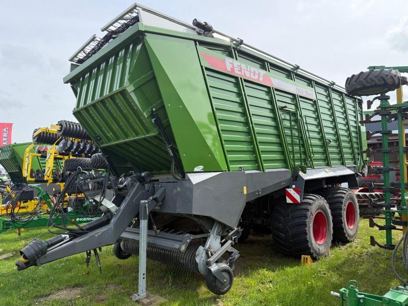 Fendt Tigo 75 XR mit 800/45 R26,5 Bereifung, Laderaumabdeckung und 3 D