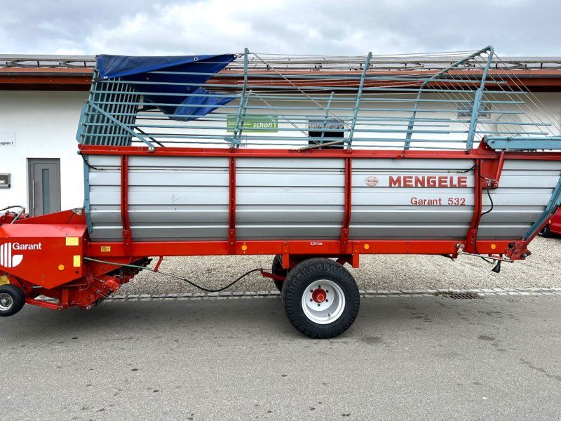 Mengele Garant 532 mit neuen 19-er Breitreifen wenig gelaufen !!