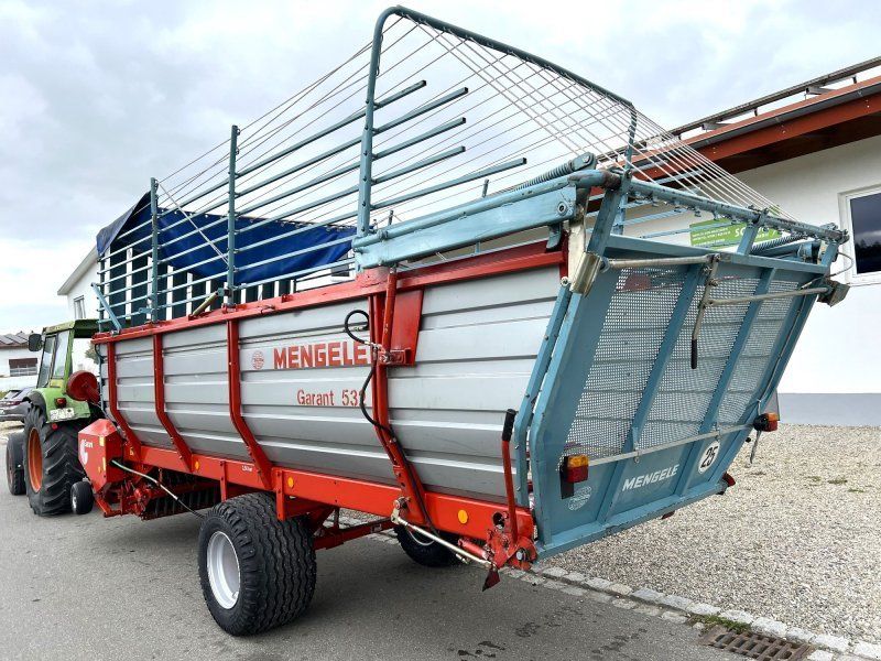 Mengele Garant 532 mit neuen 19-er Breitreifen wenig gelaufen !!