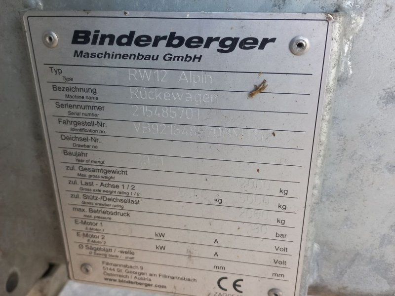 Binderberger RW 12 Alpin