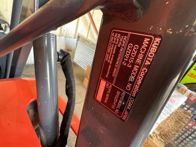 Kubota GZD15