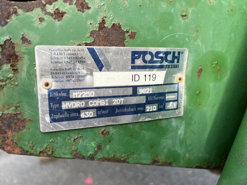 Posch Hydro Combi 20T