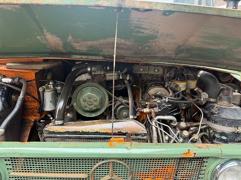 Mercedes-Benz U406 U84 Agrar Großes Getriebe Kipper inkl.