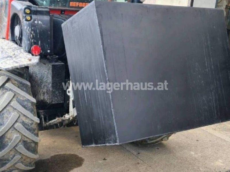 GEWICHT 1600 KG 3-PUNKT