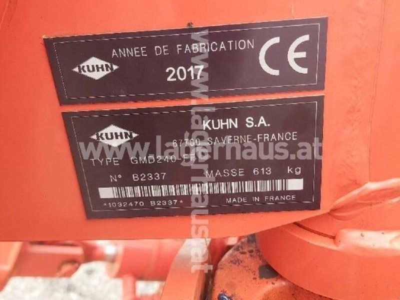 Kuhn GMD 240 FF