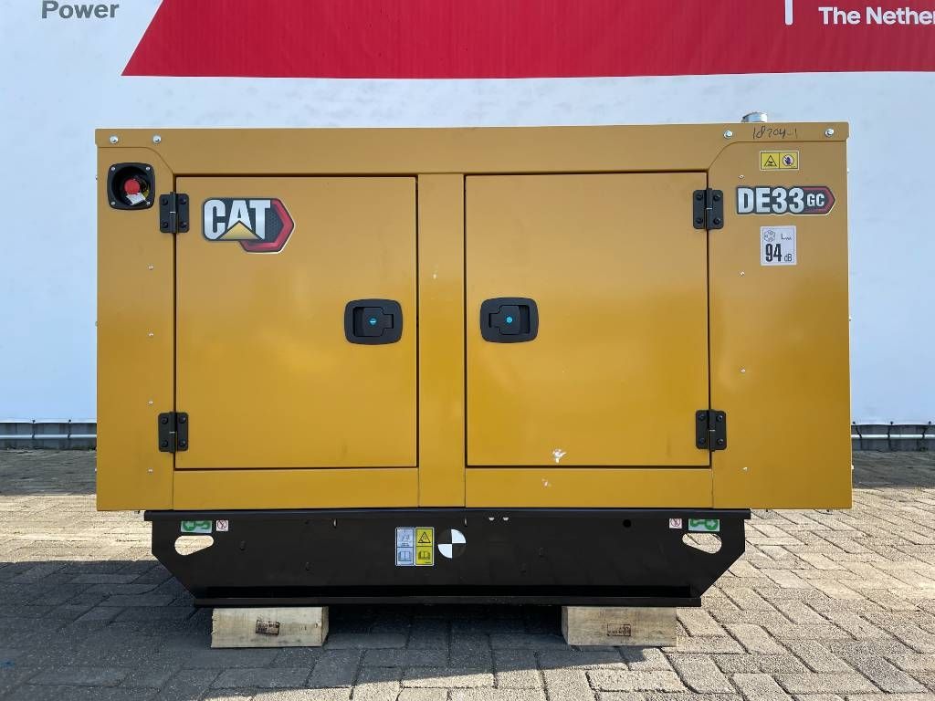 CAT DE33GC - 33 kVA Stand-by Generator Set - DPX-18204