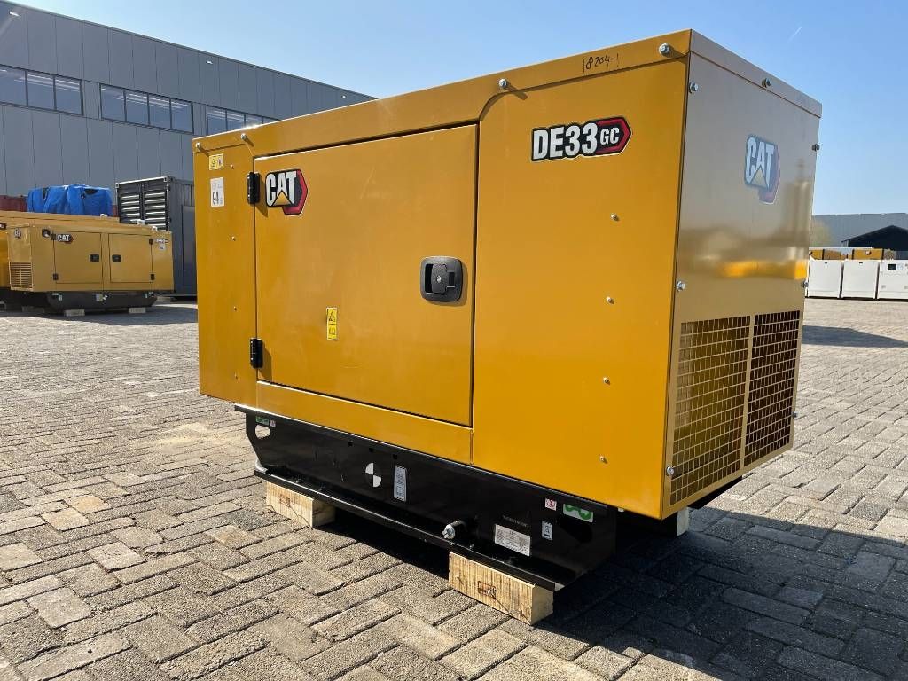CAT DE33GC - 33 kVA Stand-by Generator Set - DPX-18204