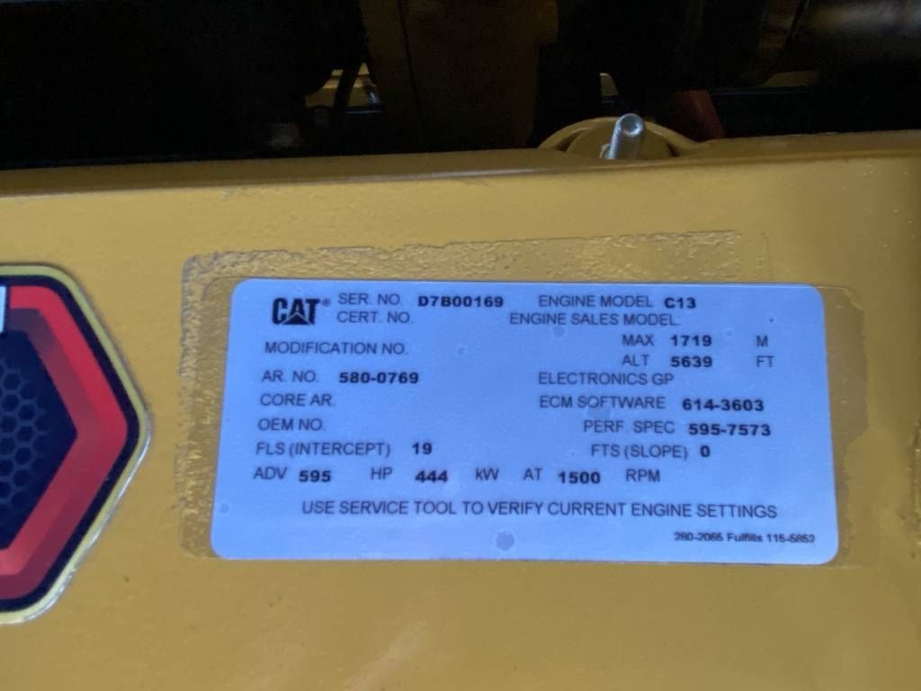 CAT DE500GC - 500 kVA Stand-by Generator - DPX-18220