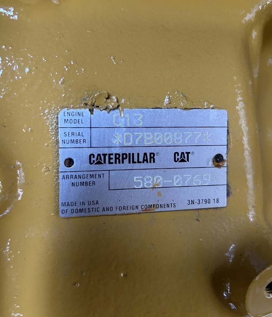 CAT DE550GC - 550 kVA Stand-by Generator - DPX-18221