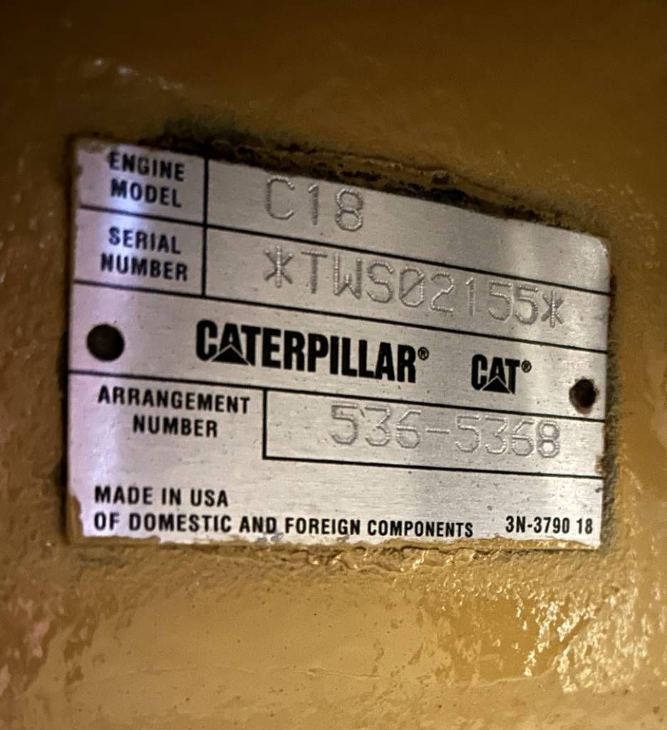 CAT DE850E0 - C18 - 850 kVA Generator - DPX-18032
