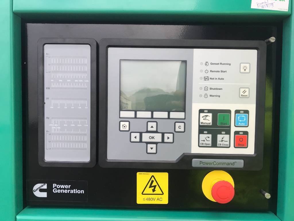 Cummins C1100D5B - 1.100 kVA Open Generator - DPX-18531-O