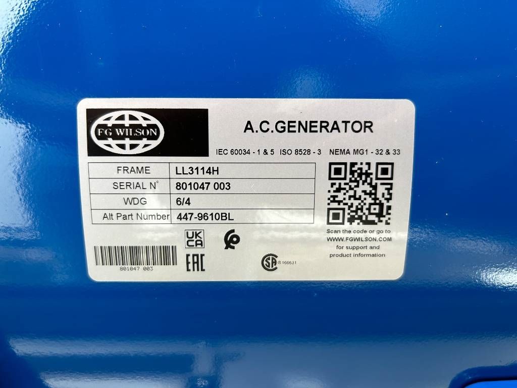 FG Wilson P150-5 - 150 kVA Genset - DPX-16009