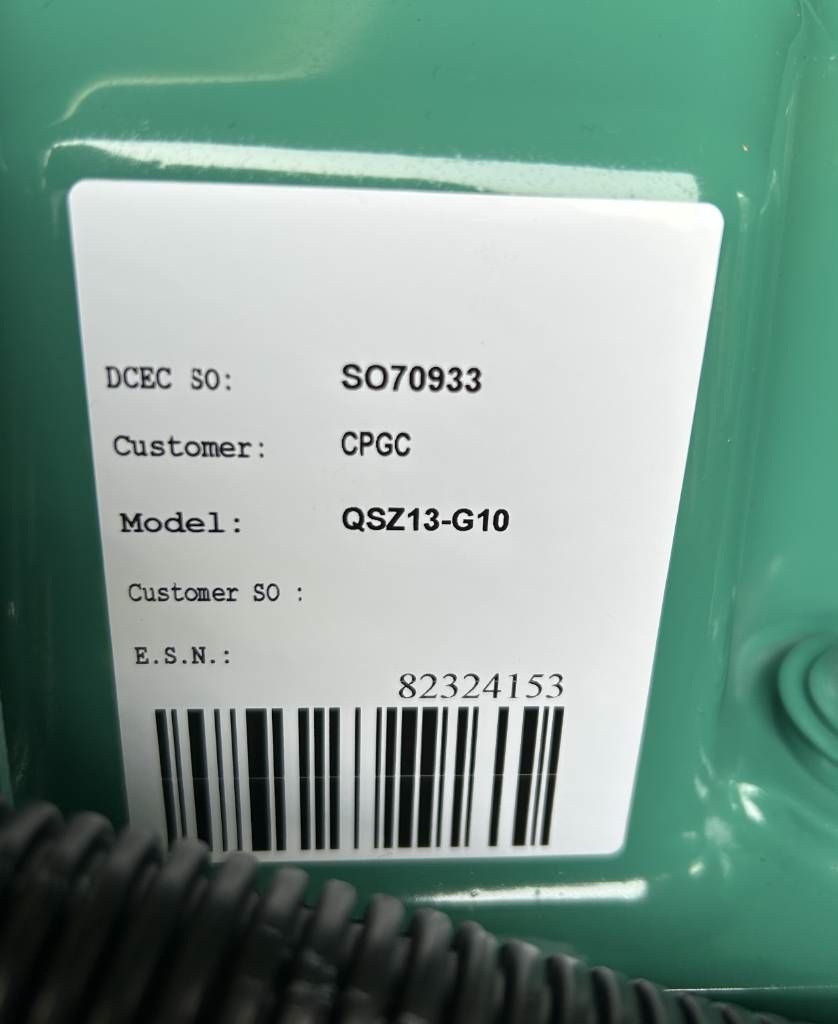Cummins C550D5 - 550 kVA Generator - DPX-12642