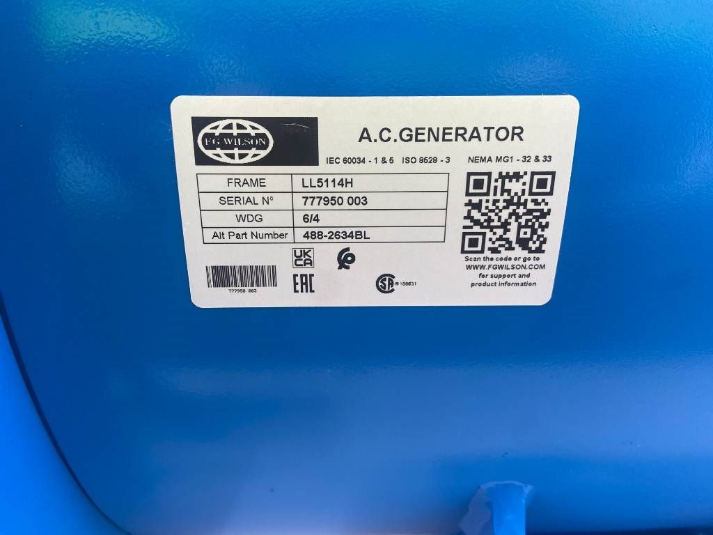 FG Wilson P250-5 - 250 kVA Open Genset - DPX-16013-O