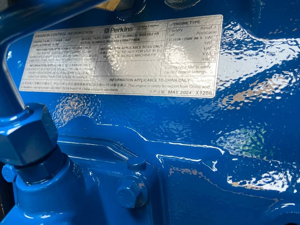 FG Wilson P88-3 - 88 kVA Genset - DPX-16007