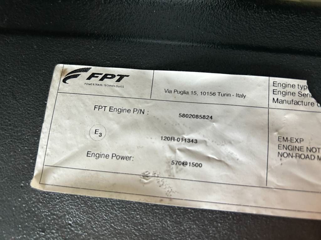 Iveco 16TE1W - 660 kVA Generator - DPX-19798