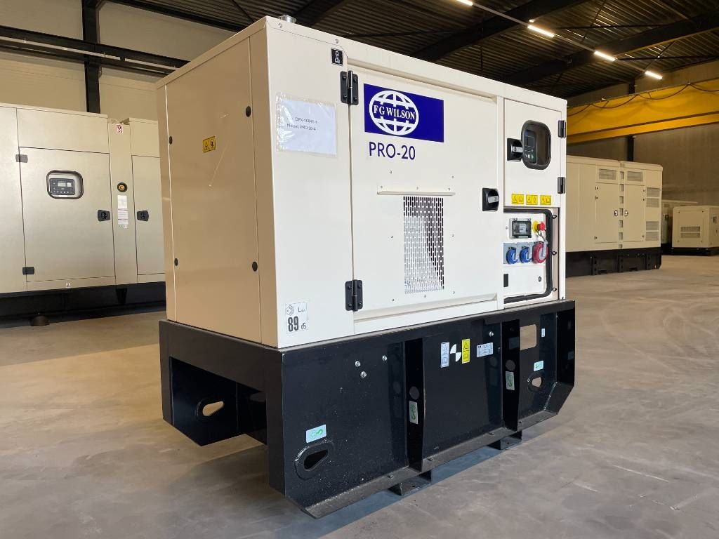 FG Wilson PRO20-4 - 20 kVA Genset Stage V - DPX-16041
