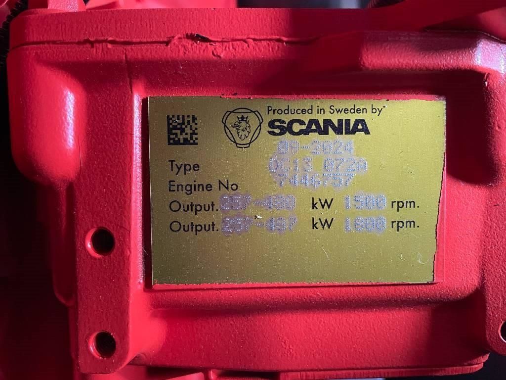 Scania DC13 - 550 kVA Generator - DPX-17953