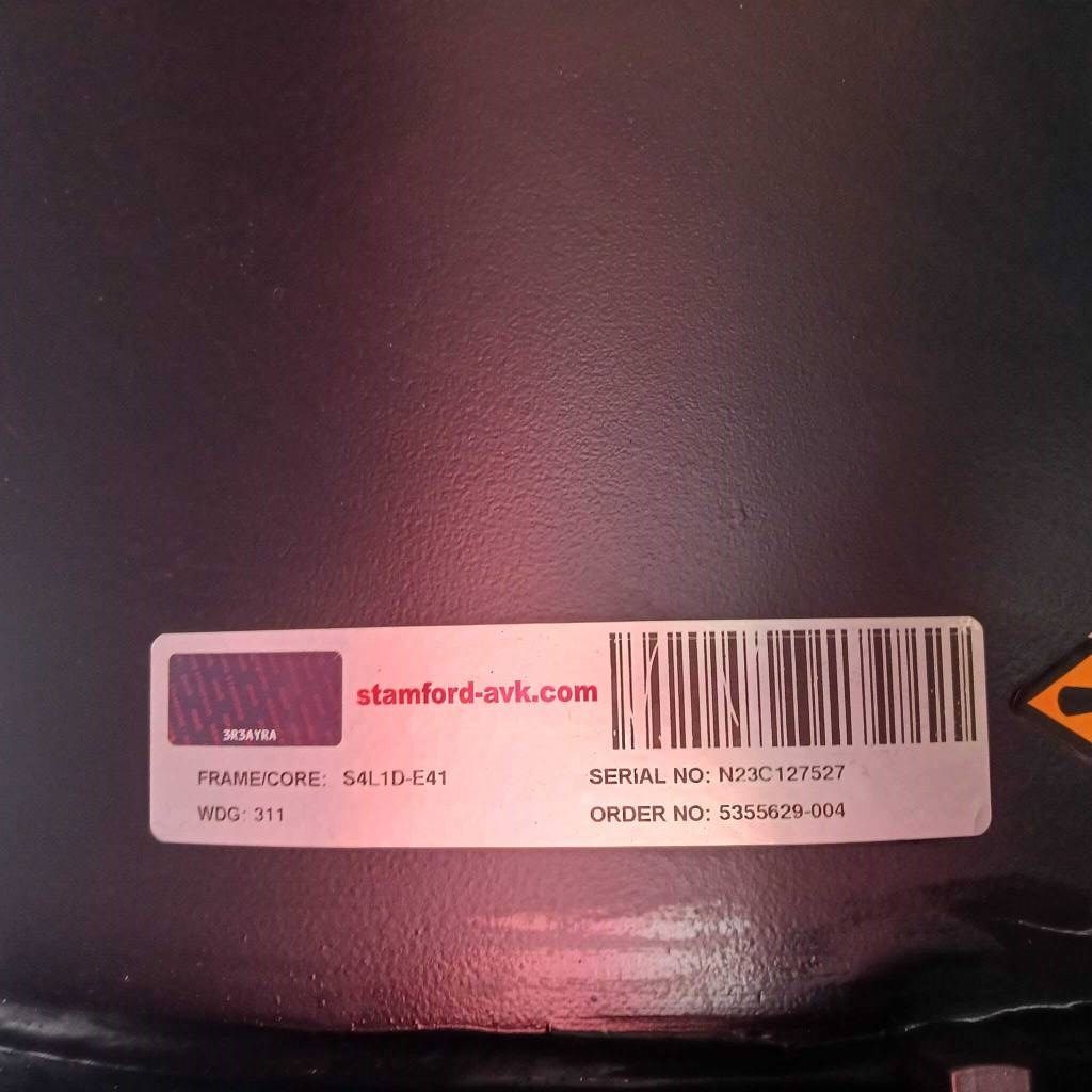 Volvo TAD1381GE - 390 kVA Stage V Genset - DPX-19031