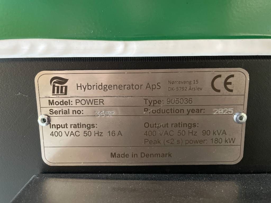 Hy-Brid generator - 90 kVA - 40 kWh - DPX-50452