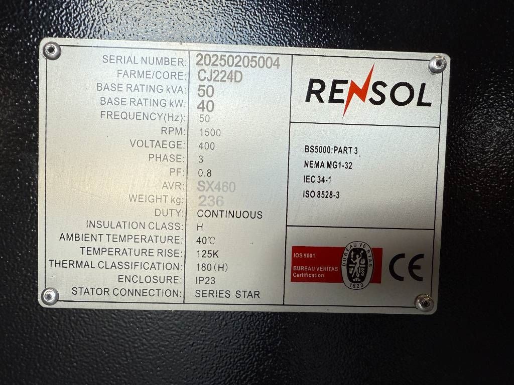 DPX CJ224D - 50 kVA Alternator - DPX-33903