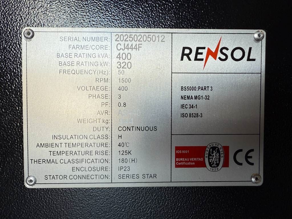 DPX CJ444F - 400 kVA Alternator - DPX-33911