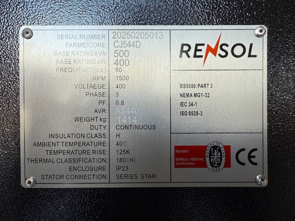 DPX CJ544D - 500 kVA Alternator - DPX-33912