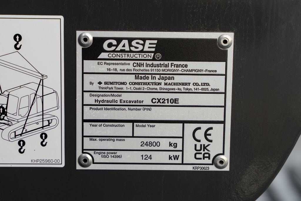 CASE CX 210E