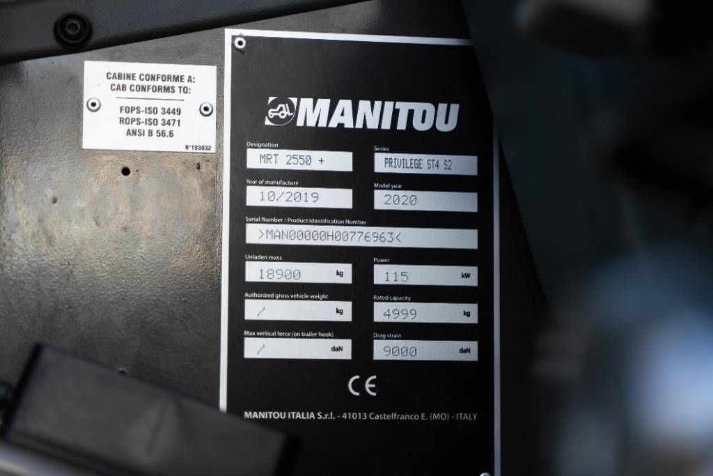 Manitou MRT 2550