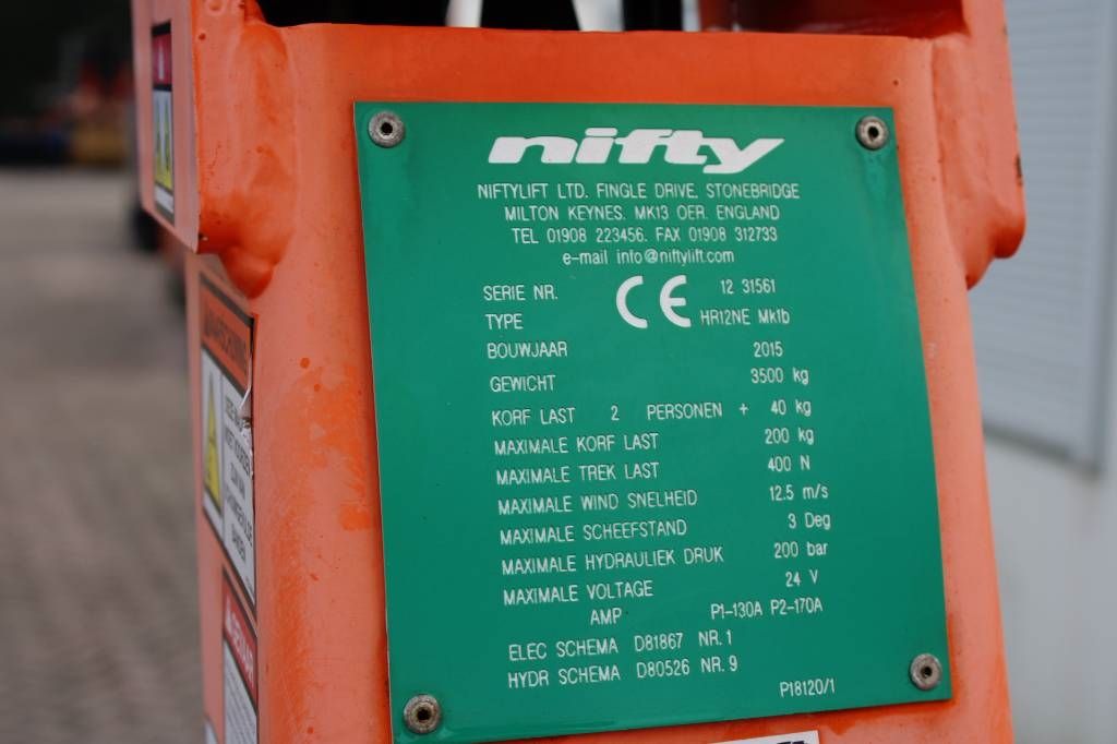 Niftylift HR 12 N E