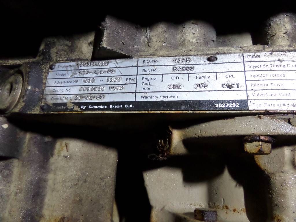 Cummins 550KVA