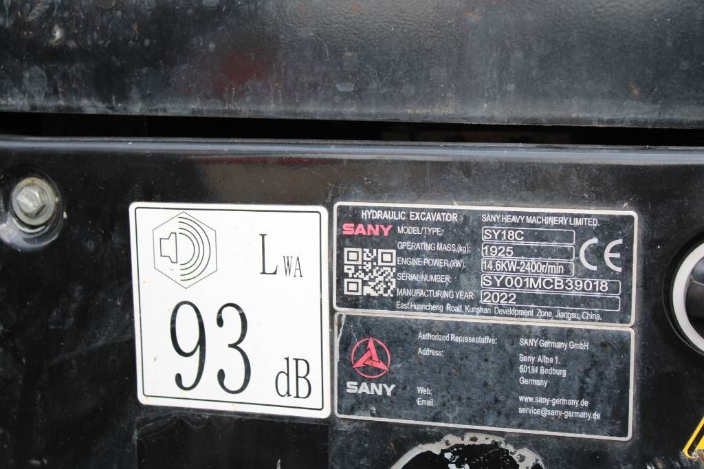 Sany SY 18 C