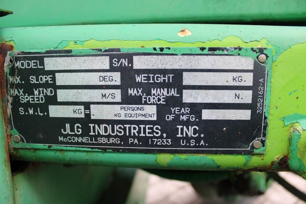 JLG CM 2546 Not working