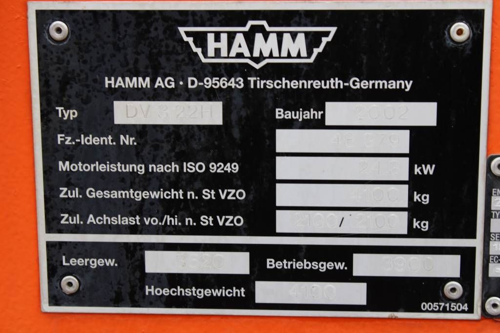 Hamm DV 3.22