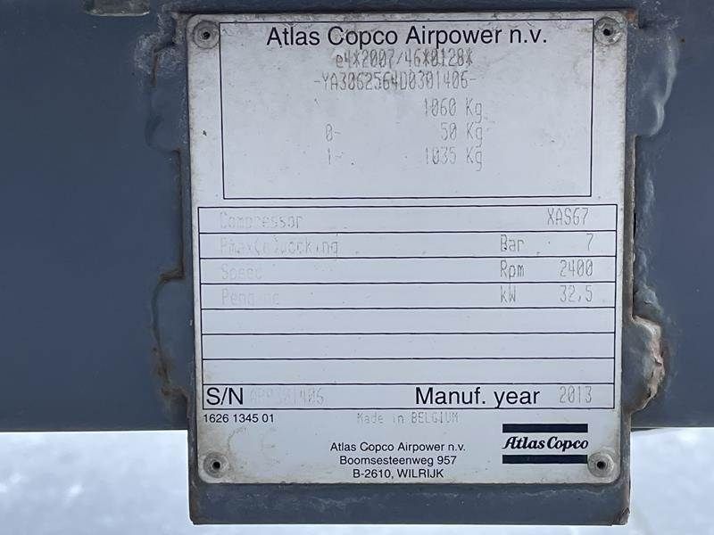 Atlas Copco XAS 67 DD - N