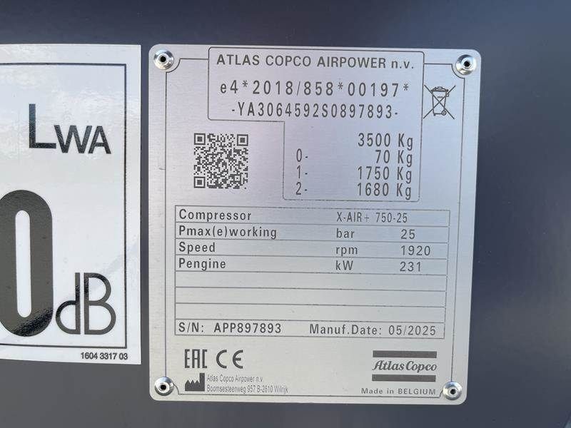 Atlas Copco X-AIR+750-25