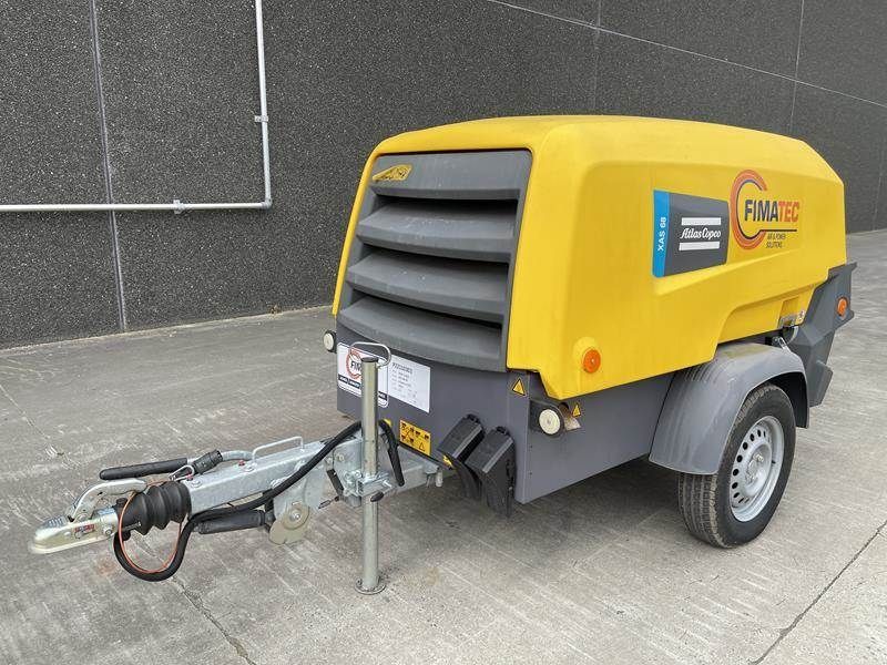 Atlas Copco XAS 68 KD - N WHEELS W.B. DIN EYE
