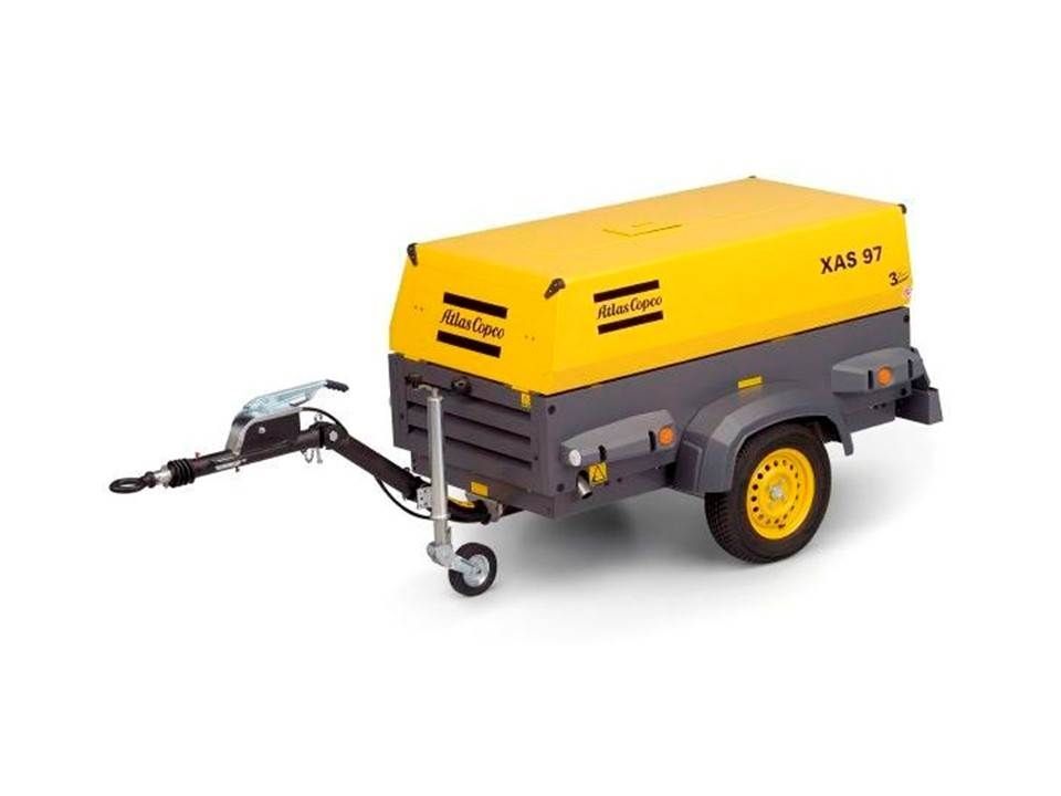 Atlas Copco XAS 97 DD - N WHEELS