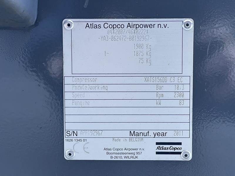 Atlas Copco XATS 156 DD - N