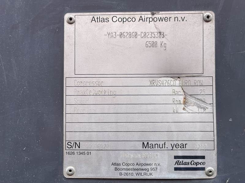 Atlas Copco XRVS 476 CD - N