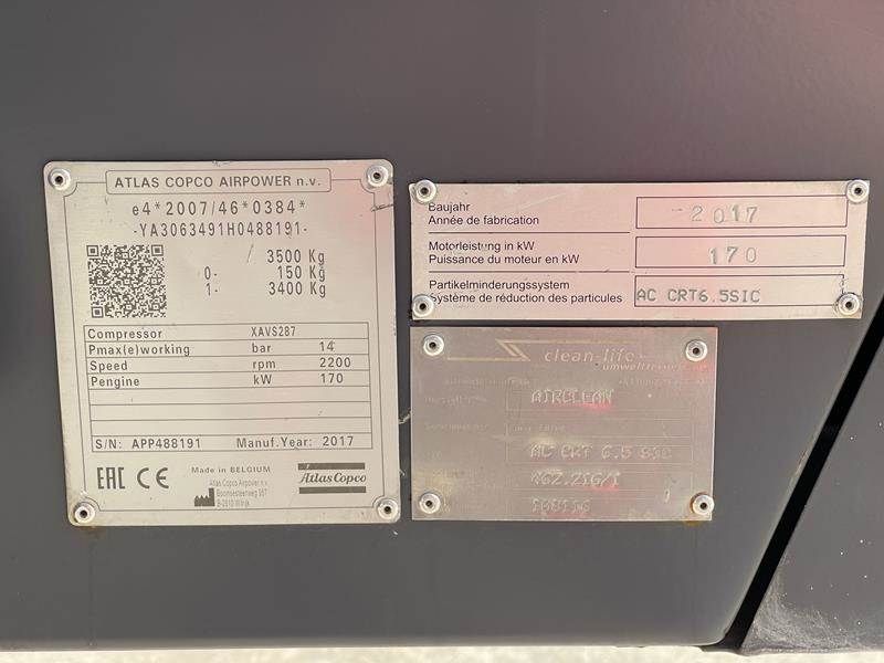 Atlas Copco XAVS 287