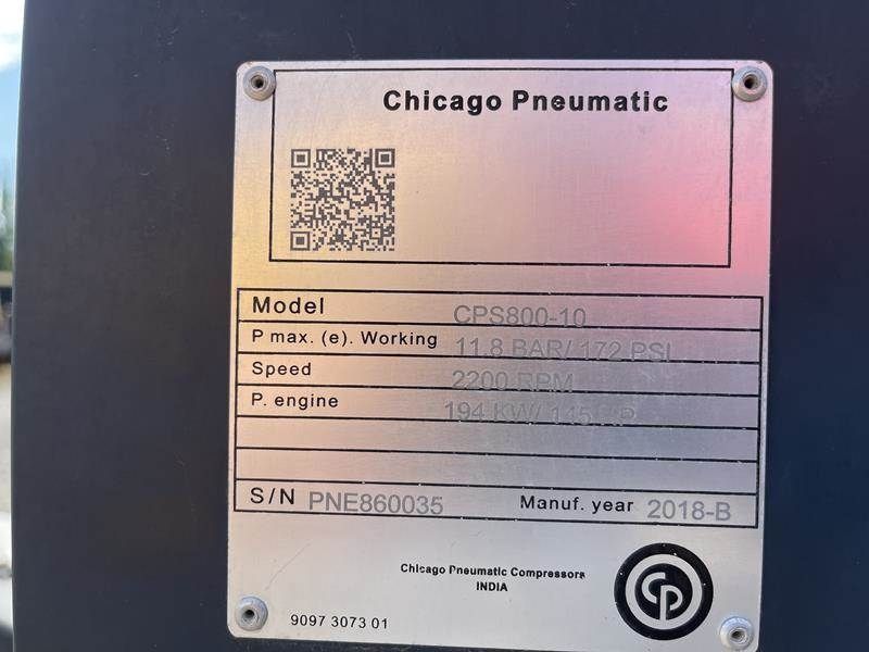 Chicago Pneumatic CPS 800 - 10