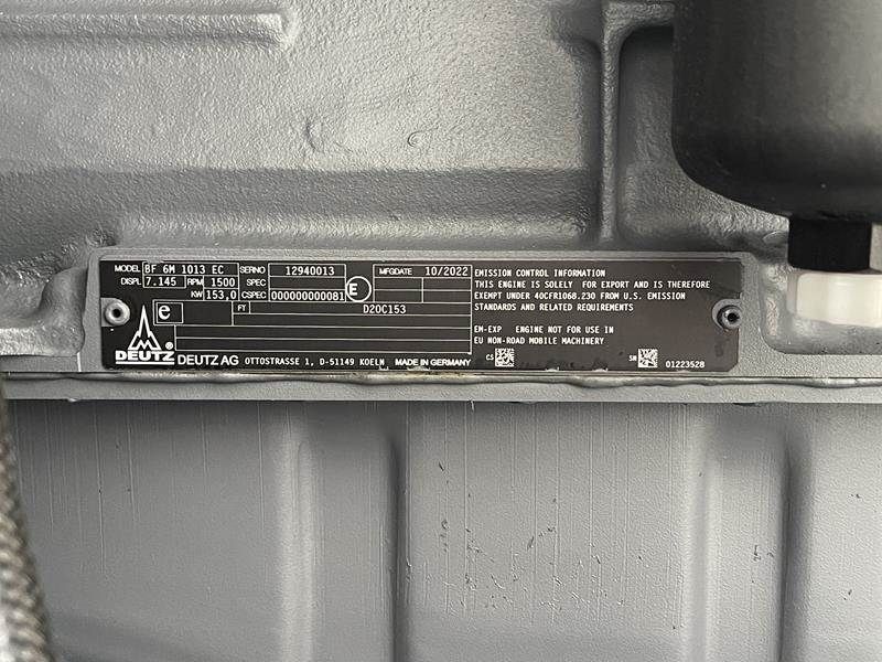 FIMATEC CTDW-165LI Noodaggregaat