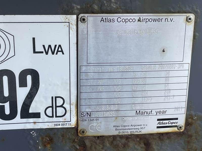 Atlas Copco QAS 80