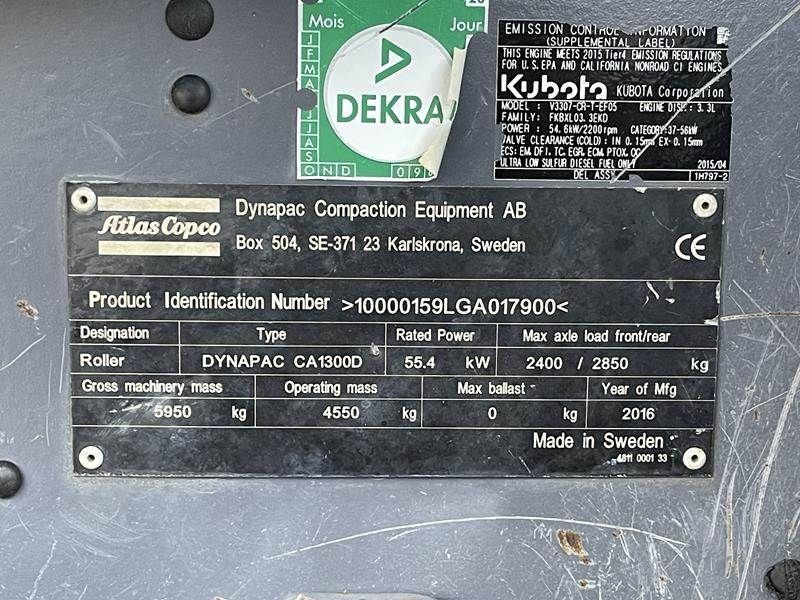 Atlas Copco DYNAPAC CA 1300 D