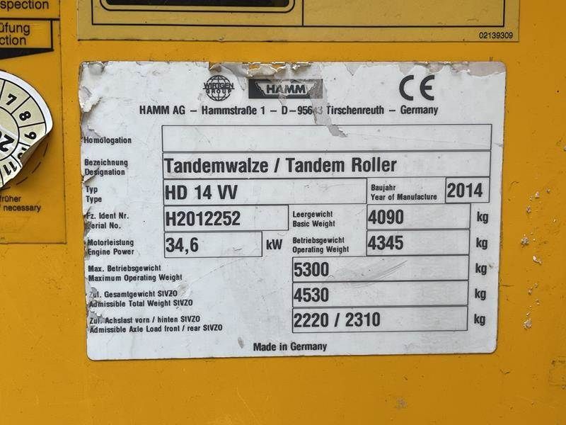 Hamm HD 14 VV