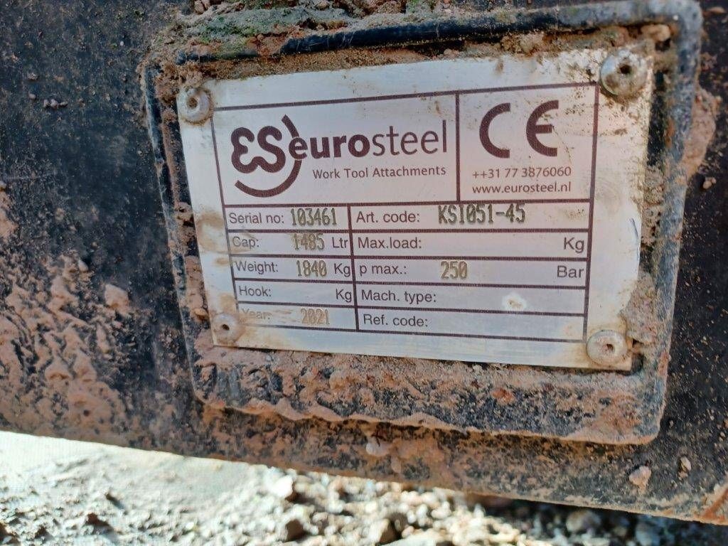 Eurosteel Inclining bucket