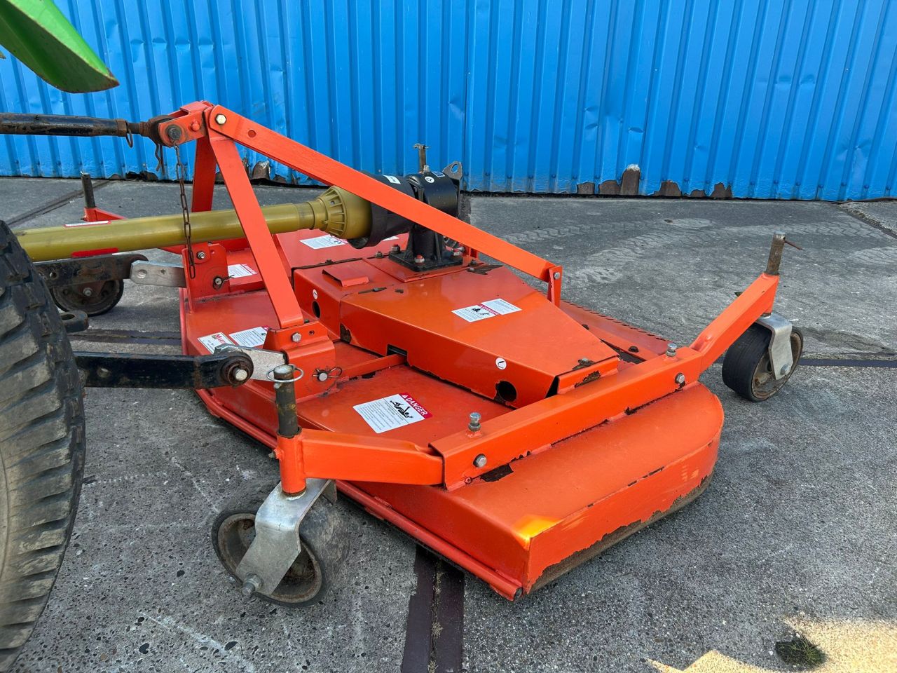 Greenstar FT 200 mini-tractor + Boxer cirkelmaaier