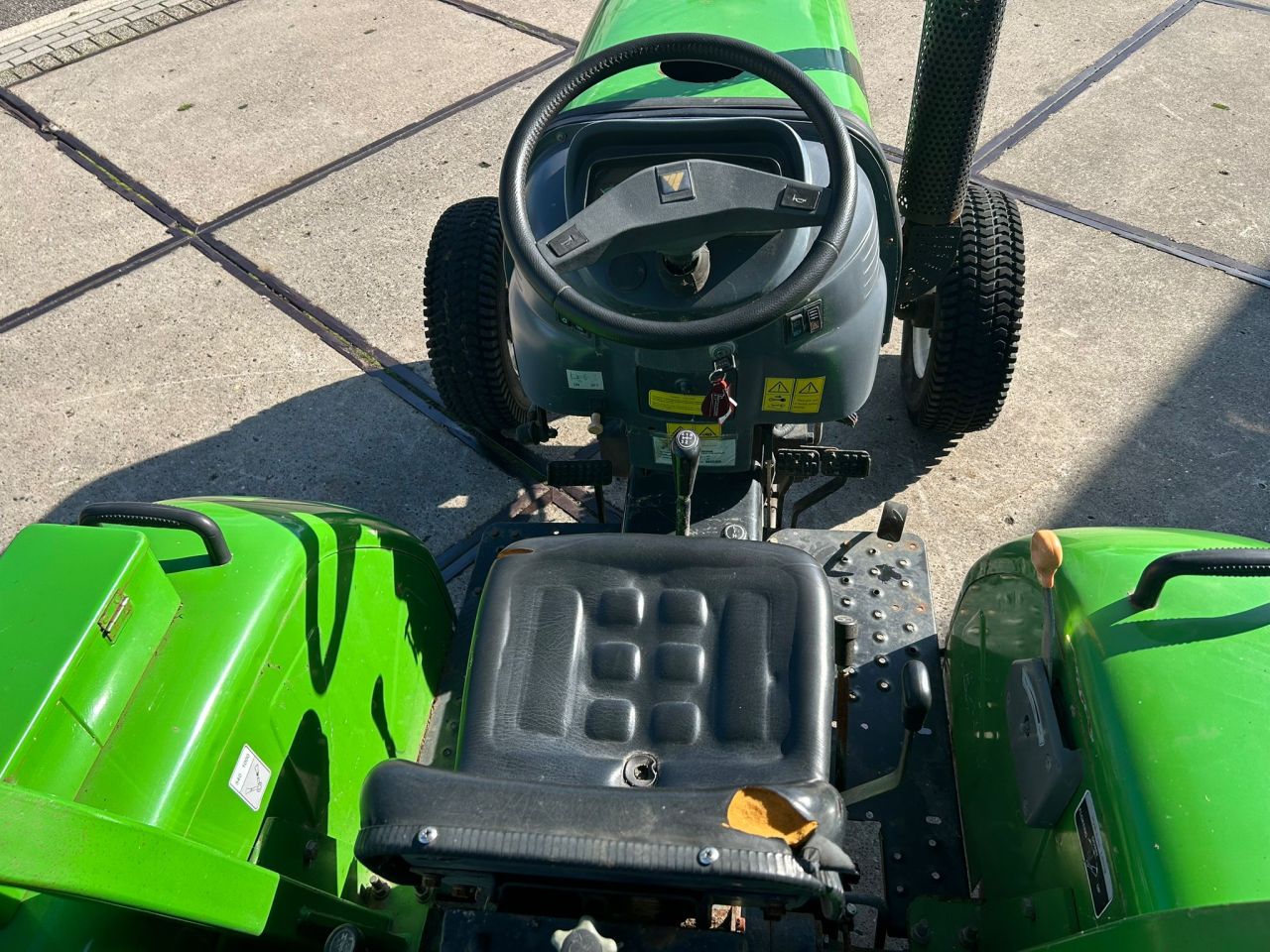 Greenstar FT 200 mini-tractor + Boxer cirkelmaaier